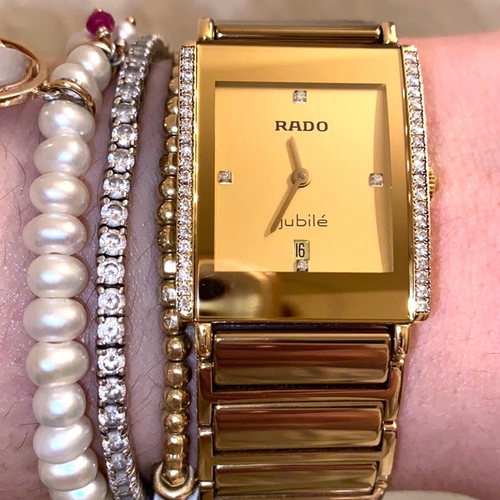 Rado Diamond Jubilee Gold men’s watch Michelle